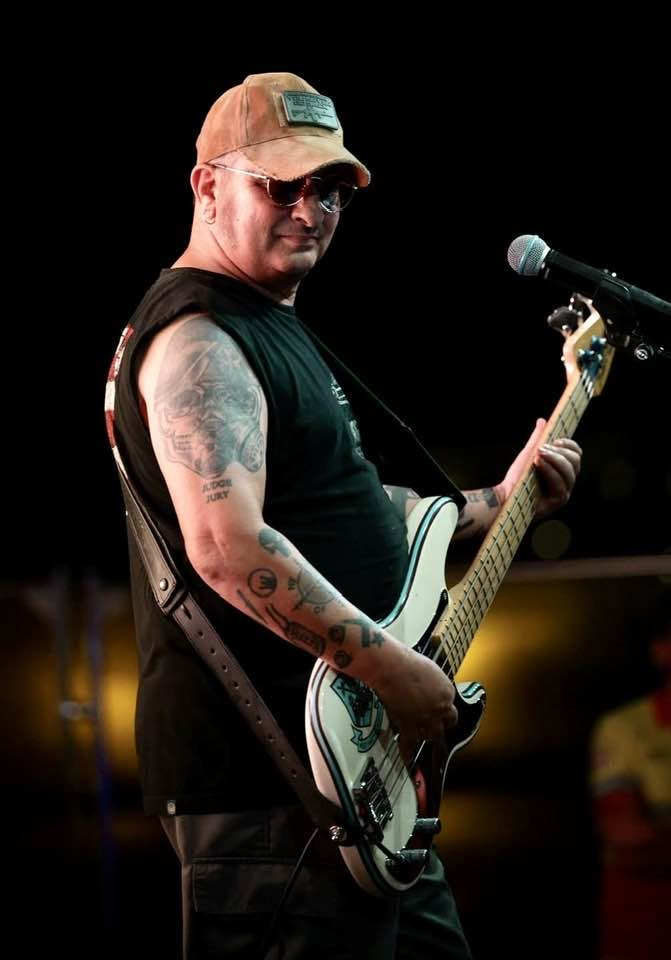 Mark Spiteri performing live